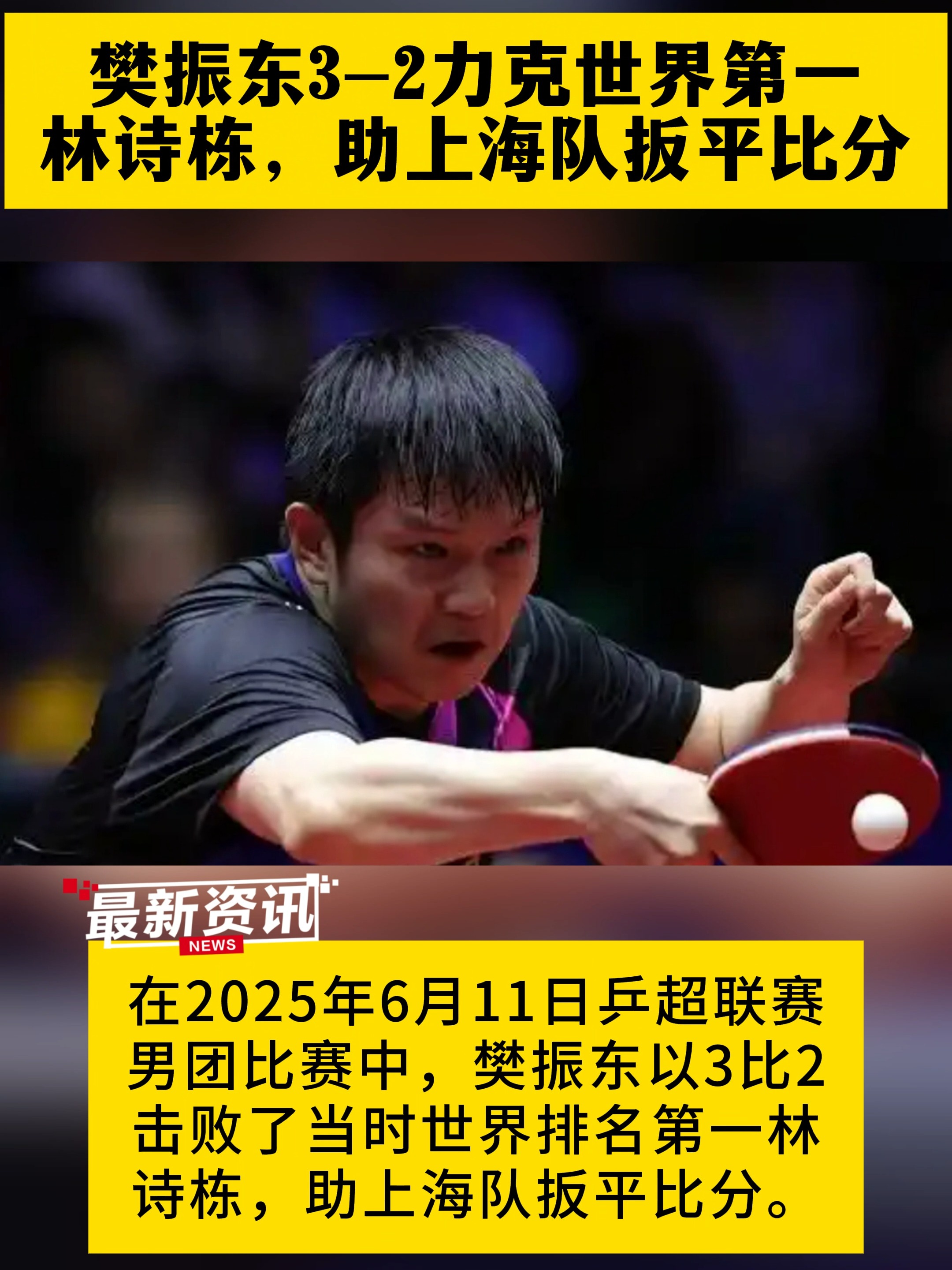 比利时乒乓球队轻取波兰乒乓球队,樊振东打破历史纪录 比利时乒乓球队轻取波兰乒乓球队,樊振东打破历史纪录